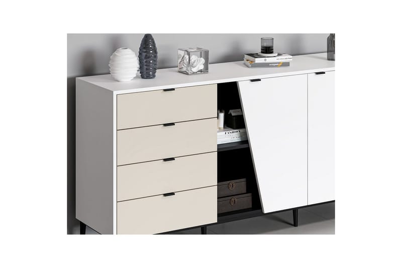 Tarnen Konsollbord 180 cm - Svart/Sand/Hvit - Møbler - Bord - Avlastningsbord - Gangbord