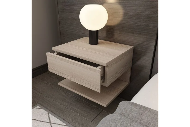 Telo Nattbord 45 cm - Rød - Møbler - Bord - Avlastningsbord - Sengebord & nattbord