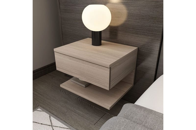 Telo Nattbord 45 cm - Rød - Møbler - Bord - Avlastningsbord - Sengebord & nattbord