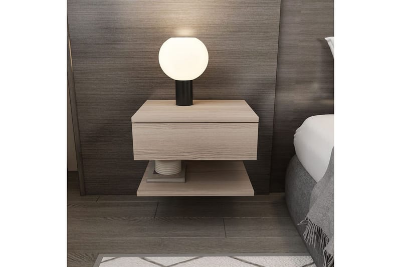 Telo Nattbord 45 cm - Rød - Møbler - Bord - Avlastningsbord - Sengebord & nattbord