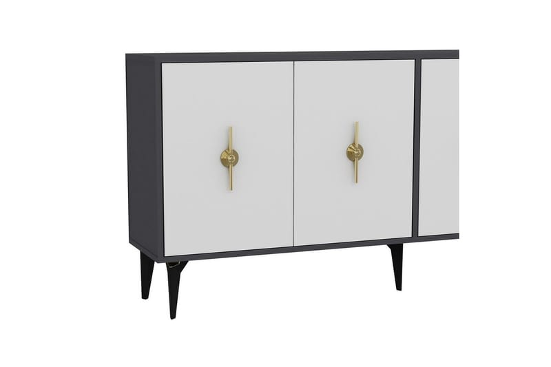 Thylen Konsollbord 180 cm - Antrasitt/Hvit - Møbler - Bord - Avlastningsbord - Gangbord