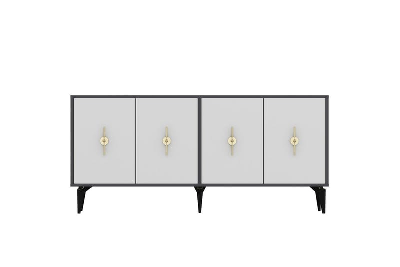Thylen Konsollbord 180 cm, Antrasitt/Hvit