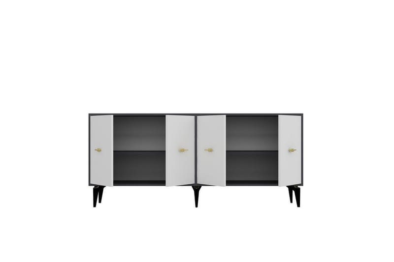 Thyros Konsollbord 180 cm - Antrasitt/Hvit - Møbler - Bord - Avlastningsbord - Gangbord