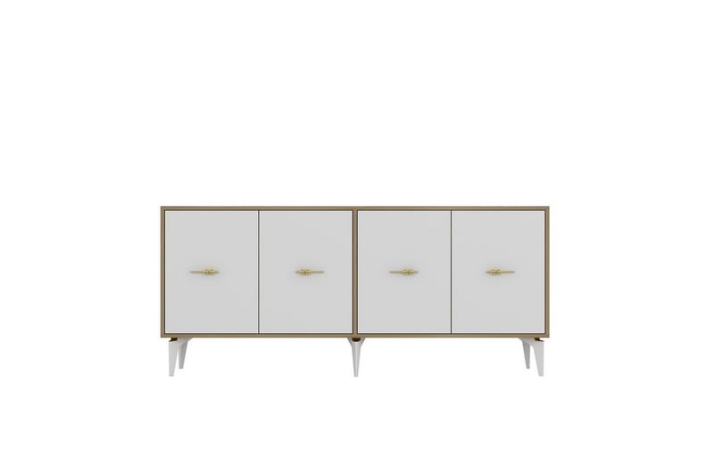 Thyros Konsollbord 180 cm - Eik/Hvit - Møbler - Bord - Avlastningsbord - Gangbord