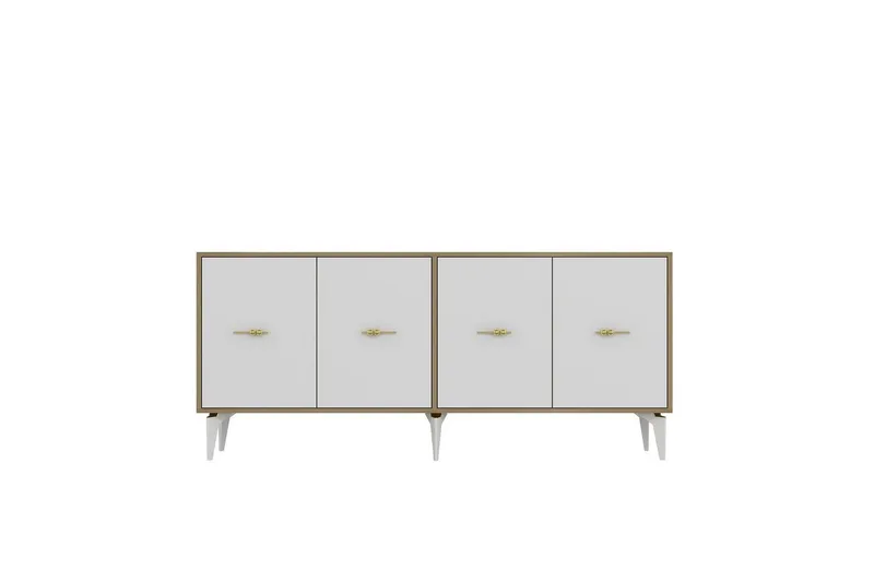 Thyros Konsollbord 180 cm, Eik/Hvit