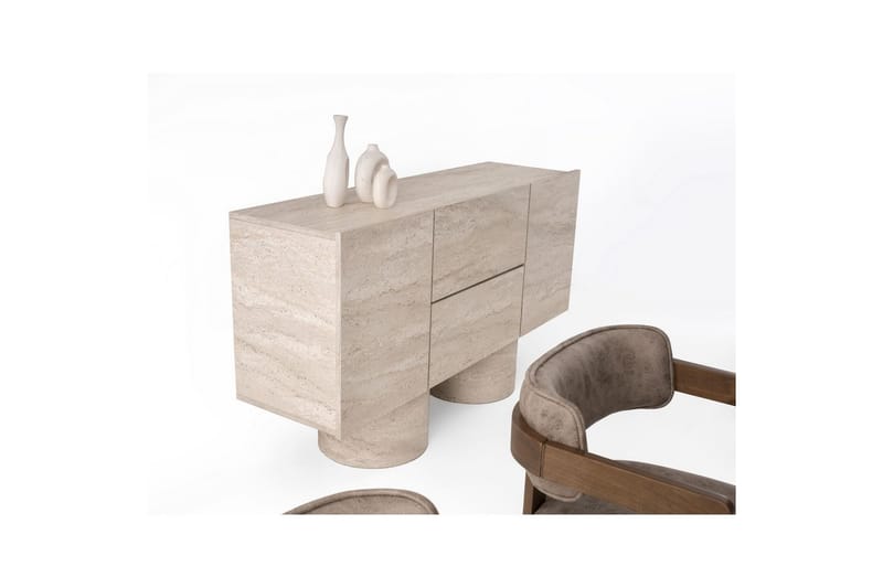 Thyrosen Konsollbord 150 cm - Travertin - Møbler - Bord - Avlastningsbord - Gangbord