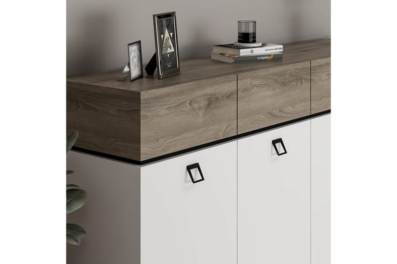 Tolwin Konsollbord 180 cm - Svart/Hvit - Møbler - Bord - Avlastningsbord - Gangbord