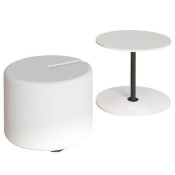 Torven Sett med sidebord 43x47x43 cm