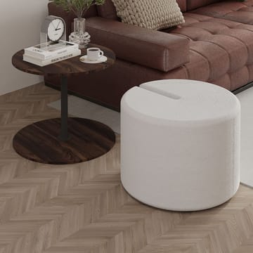 Torven Sett med sidebord 43x47x43 cm - Valnøtt - Møbler - Bord - Avlastningsbord - Lampebord & sidebord