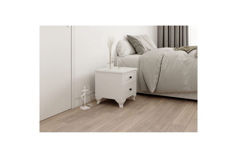 Torvenn Nattbord 45 cm - Matt Hvit - Møbler - Bord - Avlastningsbord - Sengebord & nattbord