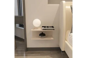 Torvic Nattbord 45 cm - Beige - Møbler - Bord - Avlastningsbord - Sengebord & nattbord