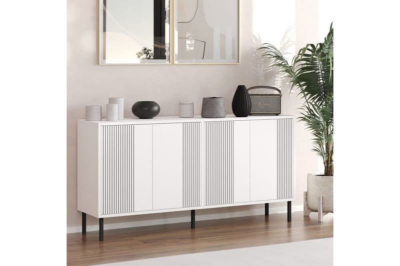 Trilo Konsollbord 150 cm - Hvit - Møbler - Bord - Avlastningsbord - Gangbord