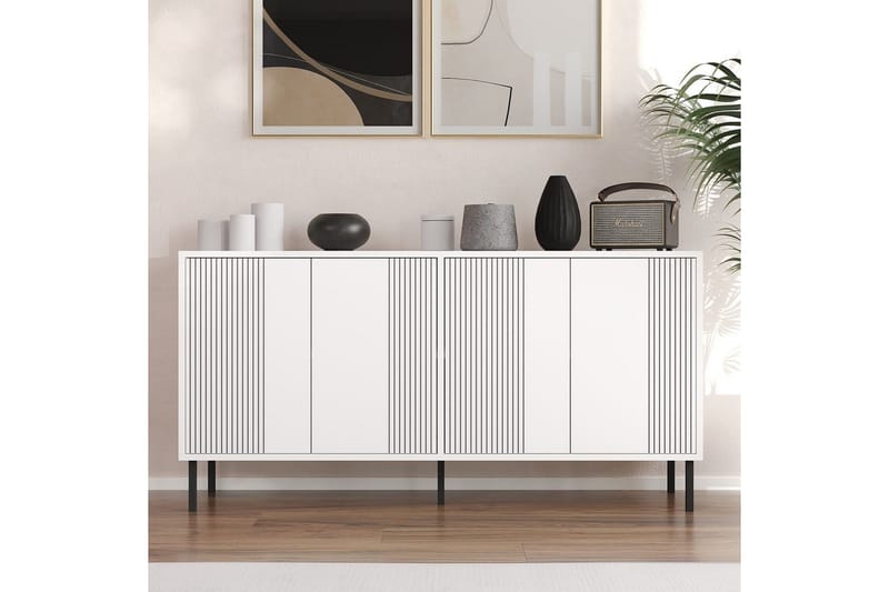 Trilo Konsollbord 150 cm - Hvit - Møbler - Bord - Avlastningsbord - Gangbord