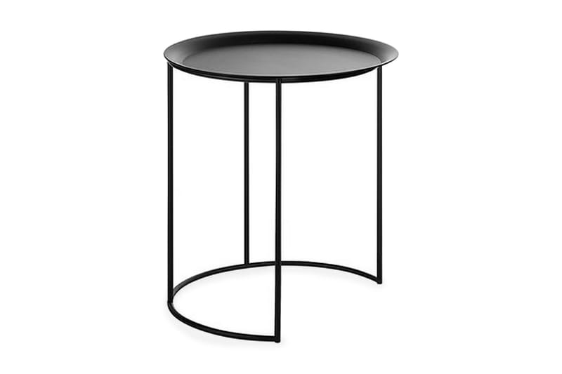 Twins Avlastningsbord 2 St 40 | 40 cm, Svart