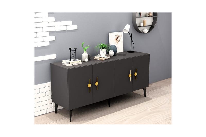 Ulmar Konsollbord 150 cm - Antrasitt - Møbler - Bord - Avlastningsbord - Gangbord