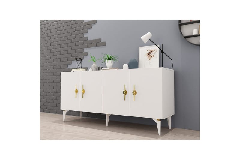 Ulmar Konsollbord 150 cm - Hvit - Møbler - Bord - Avlastningsbord - Gangbord