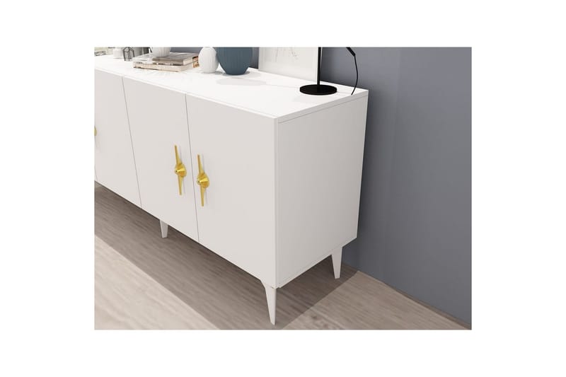 Ulmar Konsollbord 150 cm - Hvit - Møbler - Bord - Avlastningsbord - Gangbord