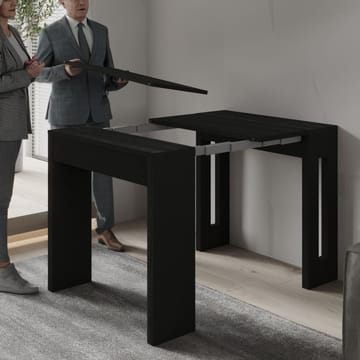Uttrekkbart konsollbord Homitis Nivo (80 x 76,1 x 44 cm) Svart tre - Møbler - Bord - Avlastningsbord - Gangbord
