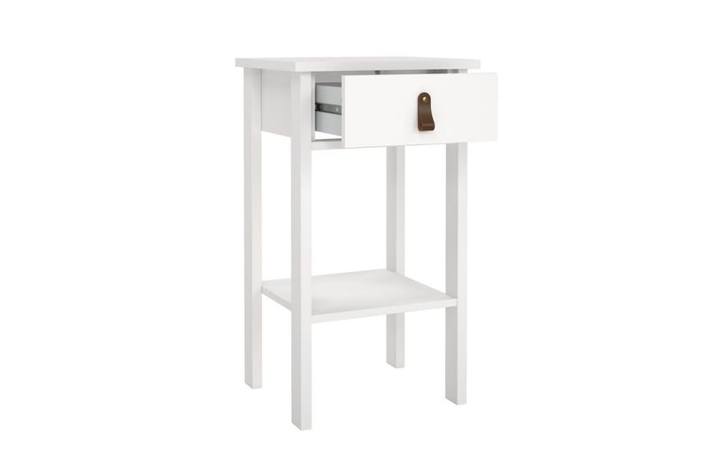 Vallvidera Nattbord 40 cm - Hvit - Møbler - Bord - Avlastningsbord - Sengebord & nattbord