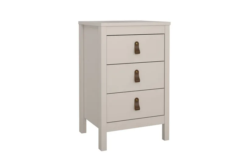 Vallvidera Sengebord 44 cm - Beige - Møbler - Bord - Avlastningsbord - Sengebord & nattbord