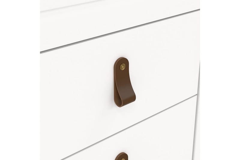 Vallvidera Sengebord 44 cm - Hvit - Møbler - Bord - Avlastningsbord - Sengebord & nattbord