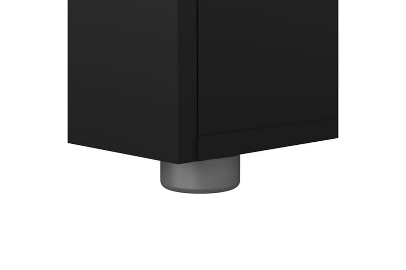 Vansu Nattbord 40 cm - Svart - Møbler - Bord - Avlastningsbord - Sengebord & nattbord