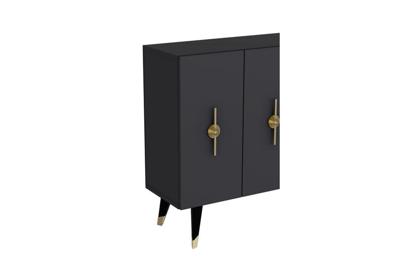 Varen Konsollbord 120 cm - Gull/Antrasitt - Møbler - Bord - Avlastningsbord - Gangbord