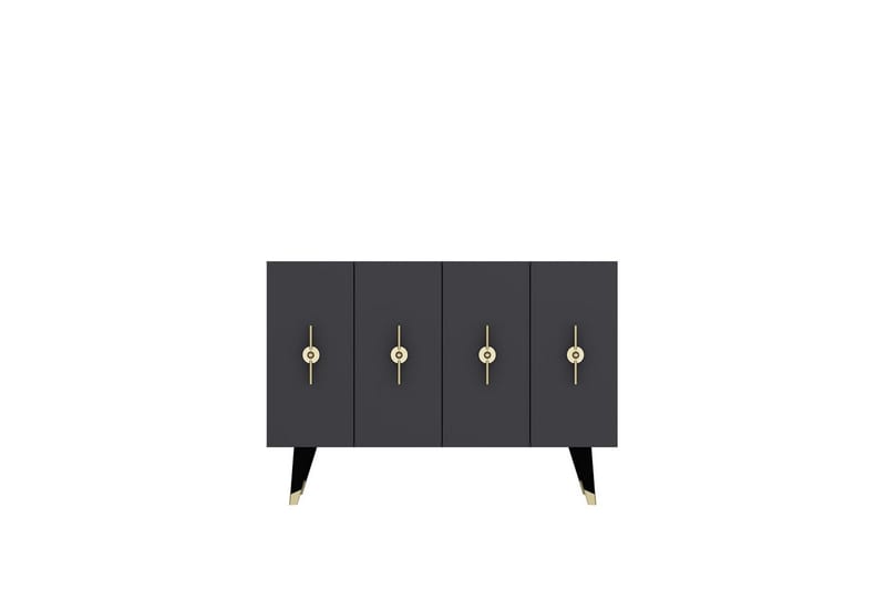 Varen Konsollbord 120 cm - Gull/Antrasitt - Møbler - Bord - Avlastningsbord - Gangbord