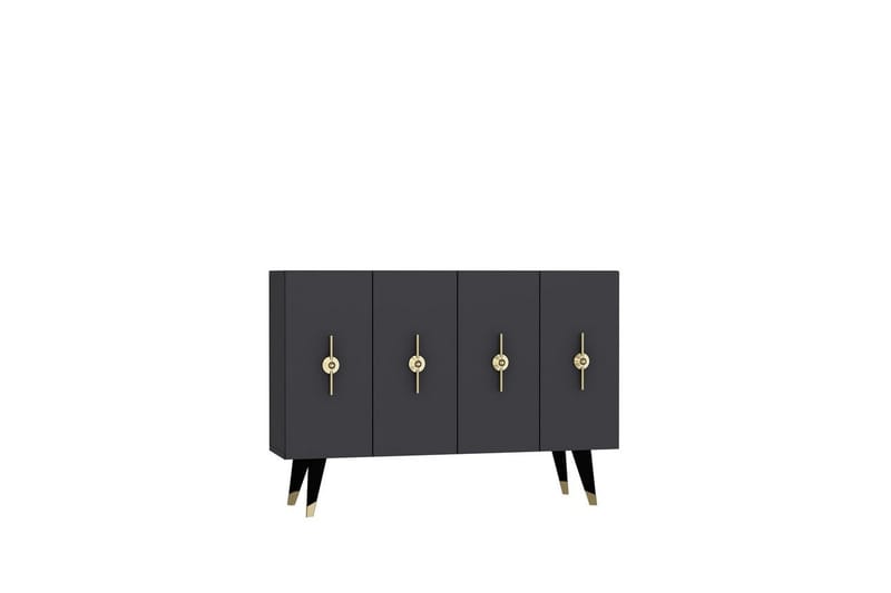 Varen Konsollbord 120 cm - Gull/Antrasitt - Møbler - Bord - Avlastningsbord - Gangbord