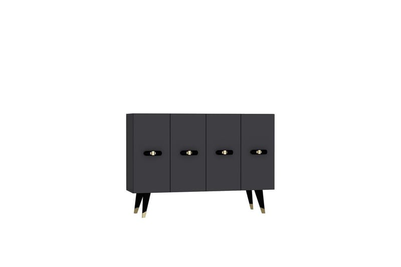 Varen Konsollbord 120 cm - Gull/Antrasitt - Møbler - Bord - Avlastningsbord - Gangbord