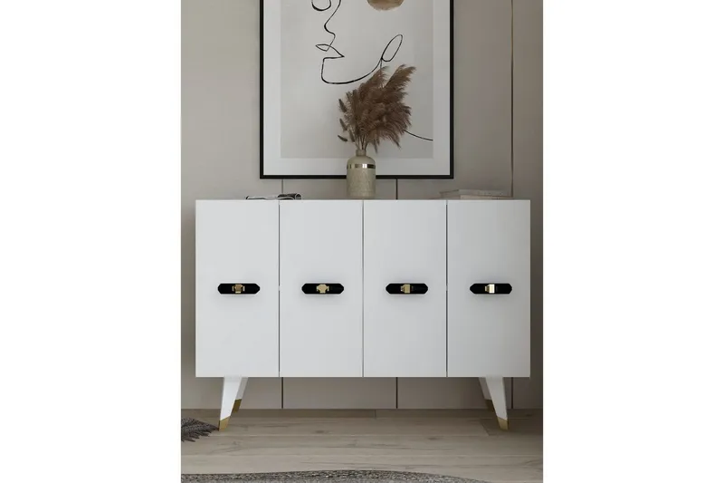 Varen Konsollbord 120 cm - Hvit - Møbler - Bord - Avlastningsbord - Gangbord