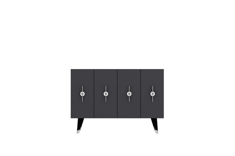 Varen Konsollbord 120 cm - Sølv/Antrasitt - Møbler - Bord - Avlastningsbord - Gangbord