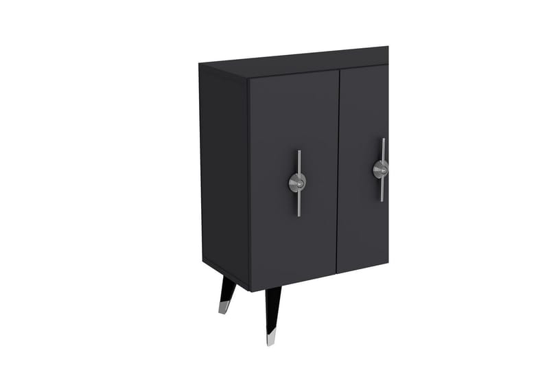 Varen Konsollbord 120 cm - Sølv/Antrasitt - Møbler - Bord - Avlastningsbord - Gangbord