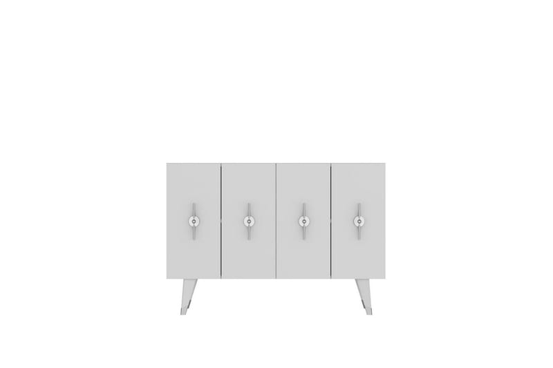 Varen Konsollbord 120 cm - Sølv/Hvit - Møbler - Bord - Avlastningsbord - Gangbord