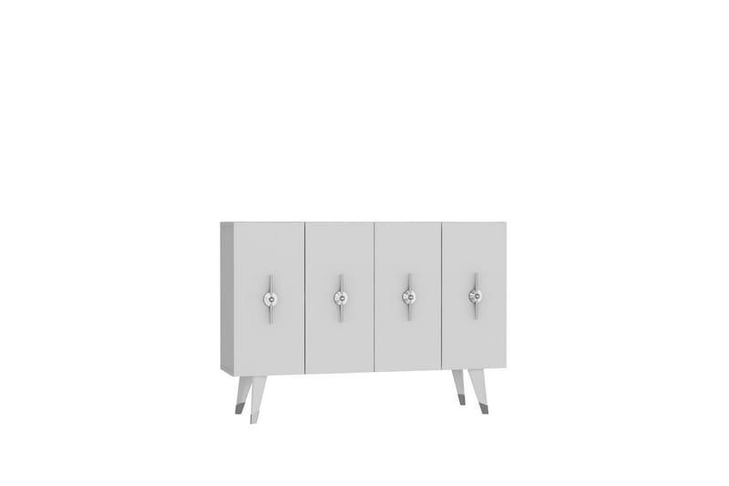 Varen Konsollbord 120 cm - Sølv/Hvit - Møbler - Bord - Avlastningsbord - Gangbord