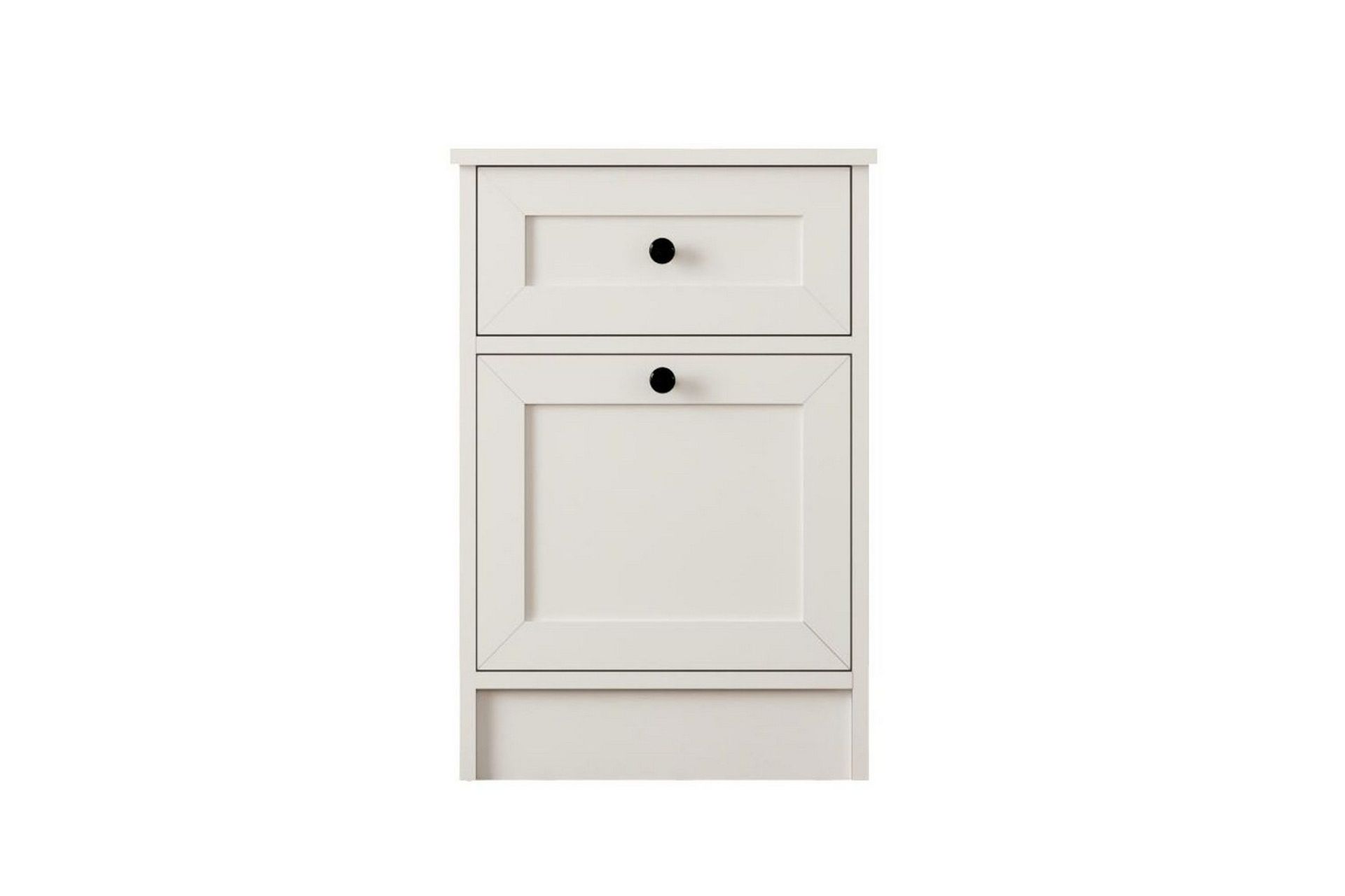 Varion Nattbord 45 cm - Matt Hvit