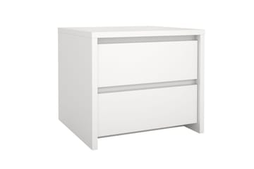 Varun Sengebord 52 cm - Hvit - Møbler - Bord - Avlastningsbord - Sengebord & nattbord
