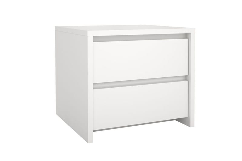 Varun Sengebord 52 cm - Hvit - Møbler - Bord - Avlastningsbord - Sengebord & nattbord