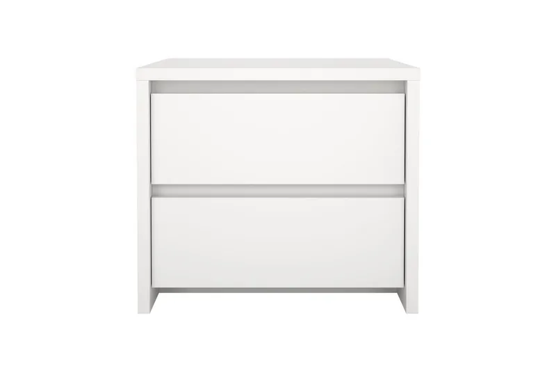 Varun Sengebord 52 cm - Hvit - Møbler - Bord - Avlastningsbord - Sengebord & nattbord