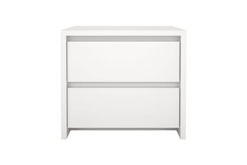 Varun Sengebord 52 cm - Hvit - Møbler - Bord - Avlastningsbord - Sengebord & nattbord