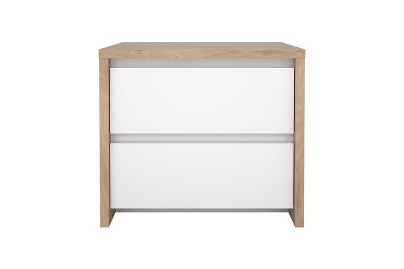 Varun Sengebord 52 cm - Hvit - Møbler - Bord - Avlastningsbord - Sengebord & nattbord