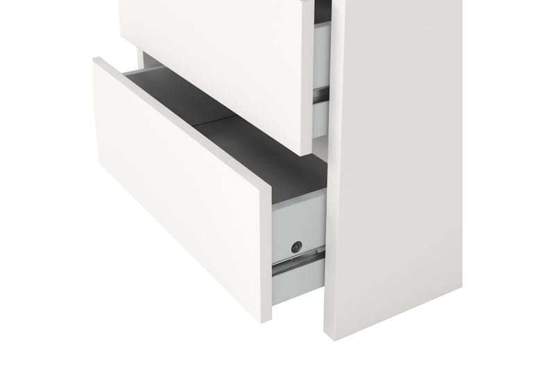 Varun Sengebord 52 cm - Hvit - Møbler - Bord - Avlastningsbord - Sengebord & nattbord