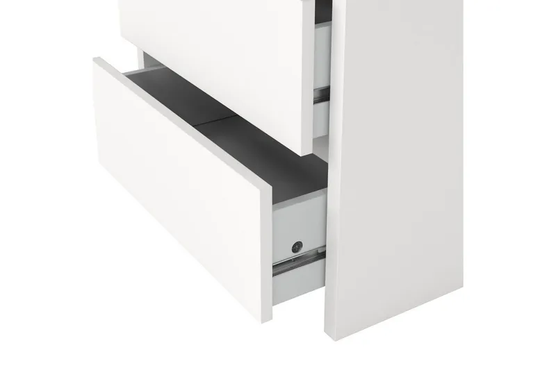 Varun Sengebord 52 cm - Hvit - Møbler - Bord - Avlastningsbord - Sengebord & nattbord