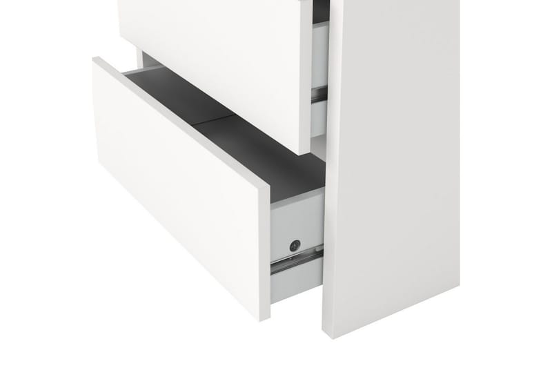 Varun Sengebord 52 cm - Hvit - Møbler - Bord - Avlastningsbord - Sengebord & nattbord