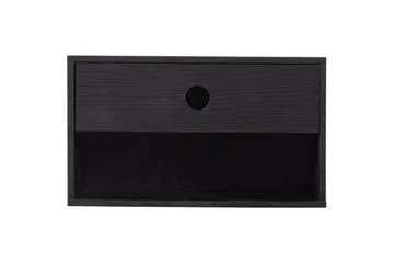 Vegghengt nattbord Nancy - Svart - Møbler - Bord - Avlastningsbord - Sengebord & nattbord