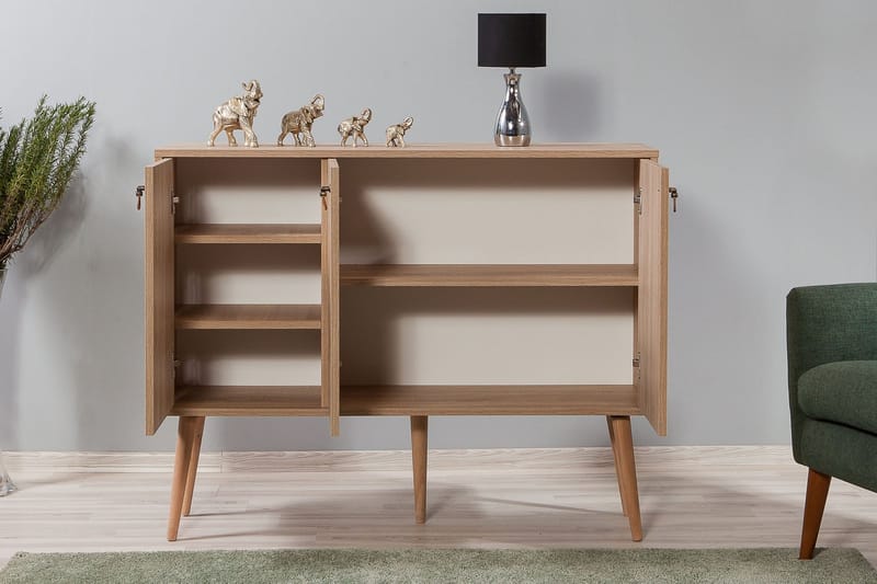 Vellavie Skjenk Regnbuepanel - Flerfarget - Møbler - Bord - Avlastningsbord