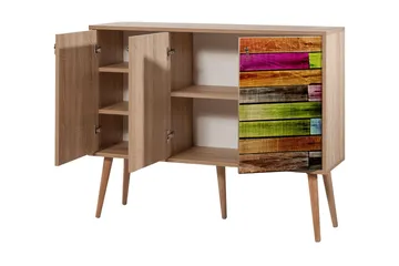Vellavie Skjenk Regnbuepanel - Flerfarget - Oppbevaring - Oppbevaringsmøbler - Sideboard & skjenker