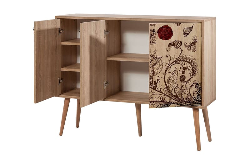 Vellavie Skjenk Vintage Label - Mønstret - Møbler - Bord - Avlastningsbord