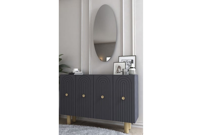 Velorae Konsollbord 120 cm - Antrasitt - Møbler - Bord - Avlastningsbord - Gangbord