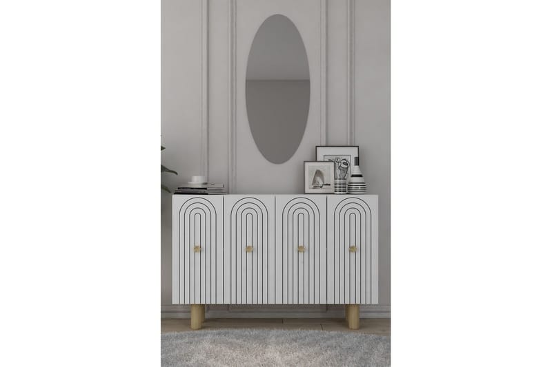 Velorae Konsollbord 120 cm - Hvit - Møbler - Bord - Avlastningsbord - Gangbord